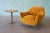 1950s Henry Glass Lounge Chair Brass Legs Gold Mohair Mid Century Modern For Sale - Image 13 of 13