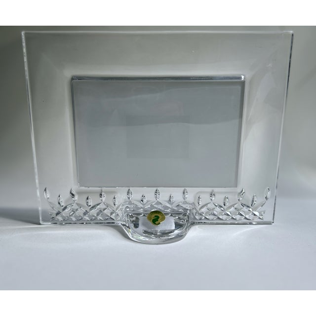 Waterford Crystal "Lismore" (4x6) Picture Frame For Sale - Image 9 of 18