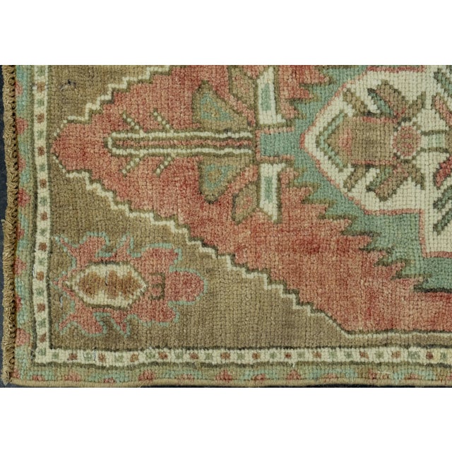Turkish Mini Rug Oriental Hand Knotted Vintage Rug 1'5" x 3'1" #16684 Explore a curated collection of hallway runners,...