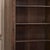 Burnt Umber Antique Dutch Neoclassical Walnut Open Bookcase For Sale - Image 8 of 18