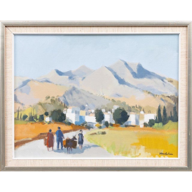 Stig Wernheden, Landscape, Kos, Greece, 1960s, Oil on Canvas For Sale - Image 16 of 16