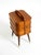 Maroon Mid-Century Modern Sewing Box with Teak Veneer and Many Compartments, 1950s For Sale - Image 8 of 18