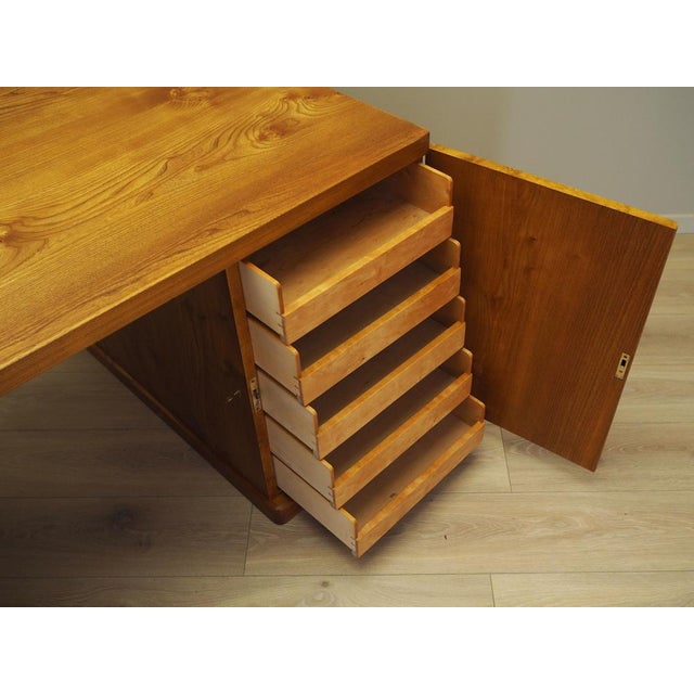 Danish Cherry Desk, 1960s For Sale - Image 12 of 18