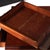 Sheraton Mahogany 2 Drawer Drop Leaf Stand With Rope Twist Carved Legs C1830 For Sale - Image 11 of 16