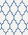 Sample - Schumacher Algier's Paperweave Wallpaper in Blue For Sale