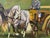 Horse and Carriage - Original Ludwik Maciag Oil Painting For Sale - Image 9 of 9