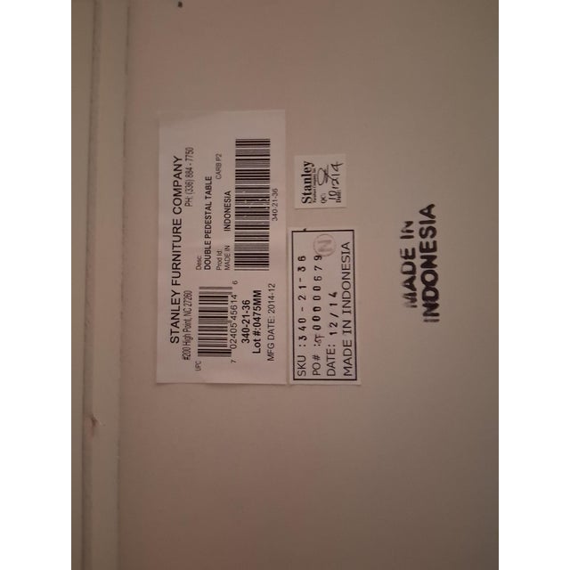 2000 - 2009 Stanley Dining Table and 6 Chairs For Sale - Image 5 of 6