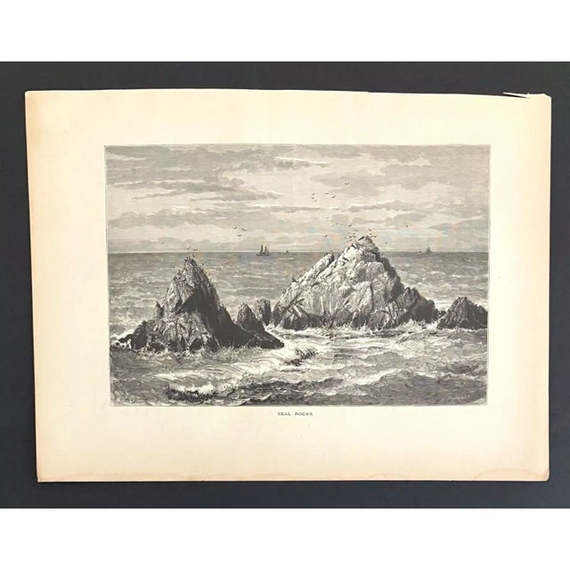 Up for sale is this beautiful antique print from Volume I of "Picturesque America", a two-volume set of books describing...