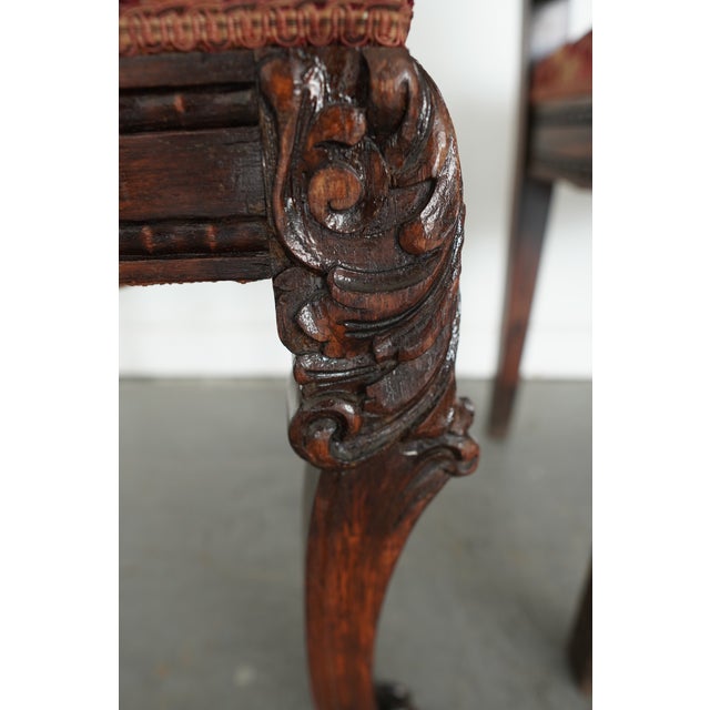 Vintage Spanish Revival Barley Twist Dining Chairs (Set of 6) For Sale - Image 18 of 18