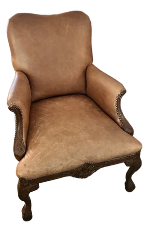 Traditional Leather Handcrafted Chair