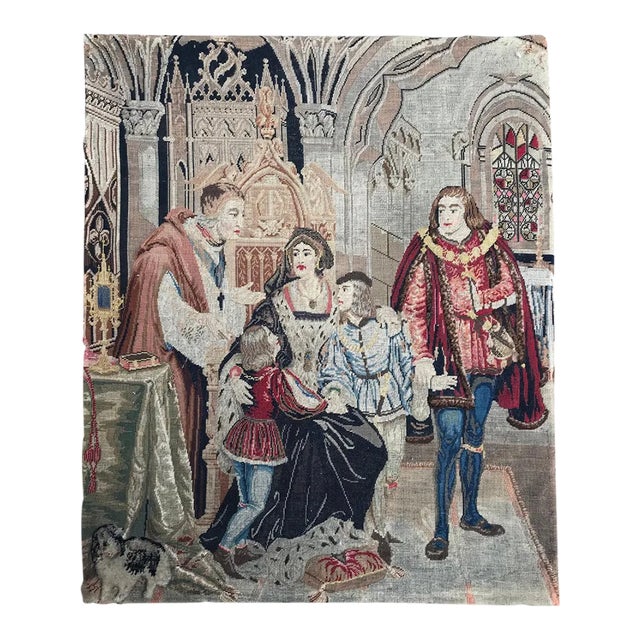 French Needlepoint Tapestry For Sale