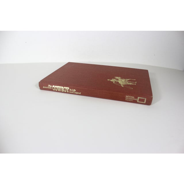 Cabin 1972 the American Cowboy in Life and Legend Hard Cover Book With Linen Cover For Sale - Image 3 of 13