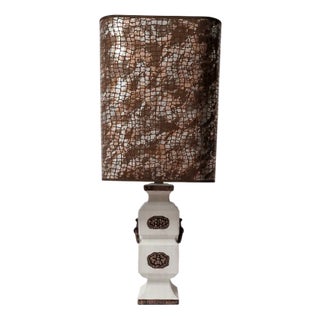 Ceramic Table Lamp by Zaccagnini, 1970s For Sale