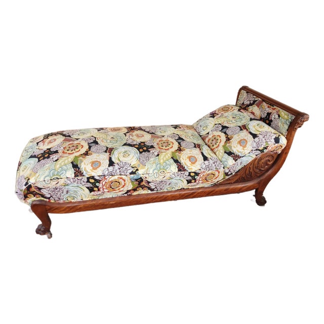 Late 19th Century Eastlake Chaise Longue or Lounge For Sale