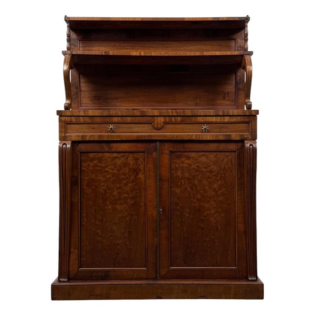 Antique Early 19th Century English Regency Mahogany Chiffonier For Sale