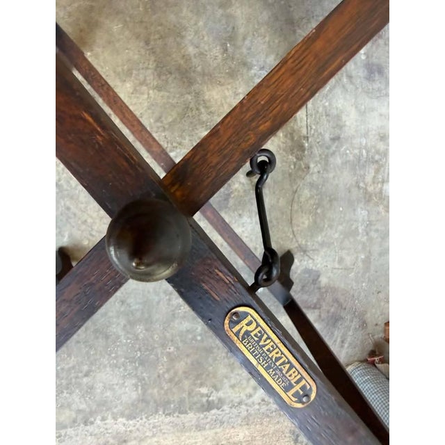 Antique Early 20th Century Revertable Coaching, Campaign or Butlers Tray Table For Sale - Image 10 of 12