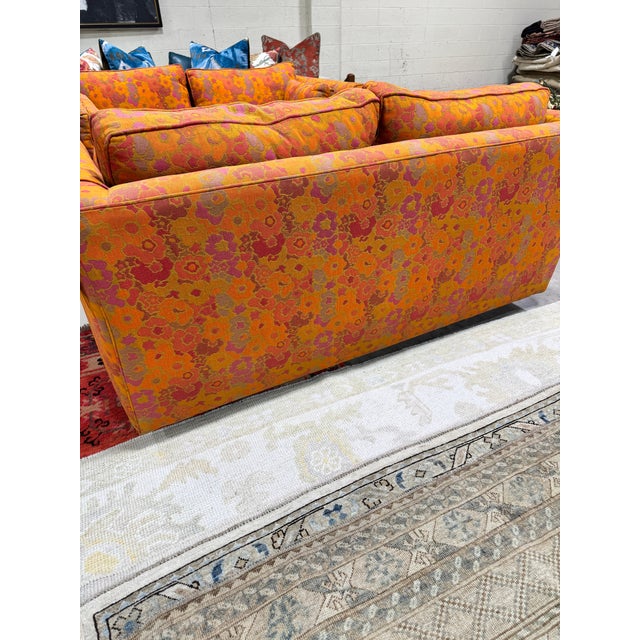 Flower Power 70s Love Seats - A Pair For Sale - Image 4 of 12