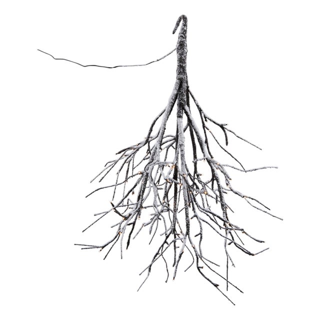 LED Flocked Twig Branch 4'H For Sale