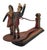 Wooden Folk Moving Toy Dancing Couple in Polychrome, 1900 For Sale - Image 15 of 15