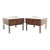American of Martinsville Mid Century Rosewood End Tables - a Pair For Sale