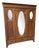 Antique Art Nouveau Wardrobe in Oak, 1910 For Sale