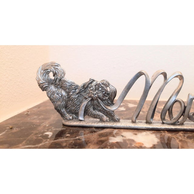 Merry Christmas Holiday Dog Sign Pup For Sale - Image 4 of 6