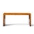 Milo Baughman Style Mid Century Burlwood Console Table This console table measures: 58 wide x 15 deep x 26.25 inches high...