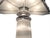 Art Deco Mid 20th Century Petitot Monumental 53" Ht Pair of French Modernist Sconces Glass Rod & Nickel Bronze For Sale - Image 3 of 16