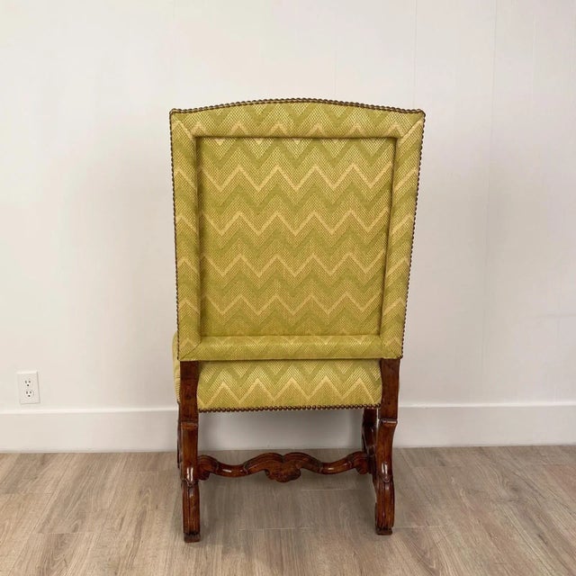 Circa 1650 Louis XIV Armchairs, France, a Pair For Sale In San Francisco - Image 6 of 11