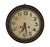 Brown Vintage Japanese Trade S Mark Tokyo Wall Clock, 1920s For Sale - Image 8 of 8