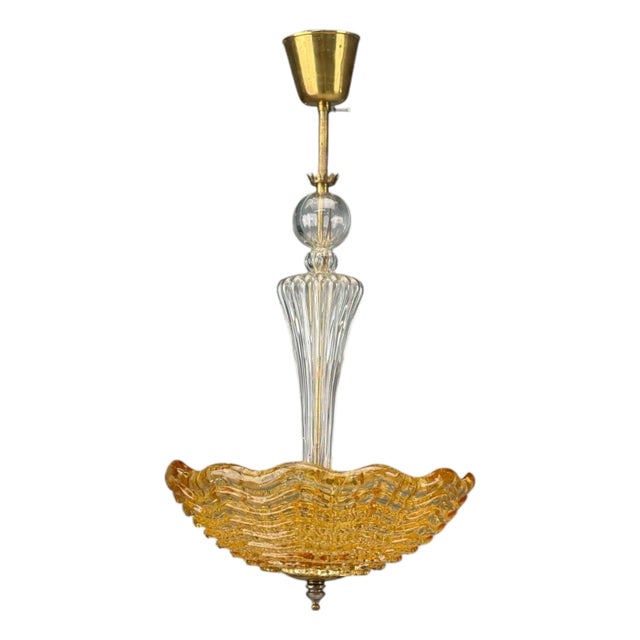 Carl Fagerlund, Swedish Modern, Glass, Pendant Light, Sweden, 1960s For Sale