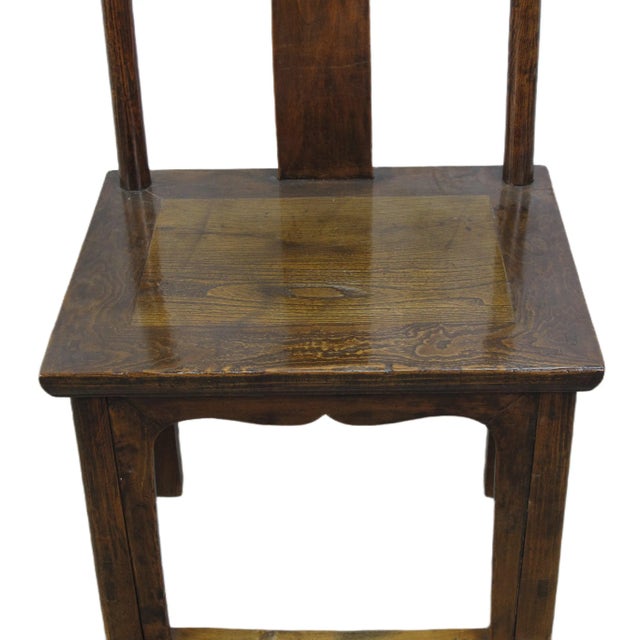 Chinese Antique Official Hat Chair 2 For Sale In Greensboro - Image 6 of 8
