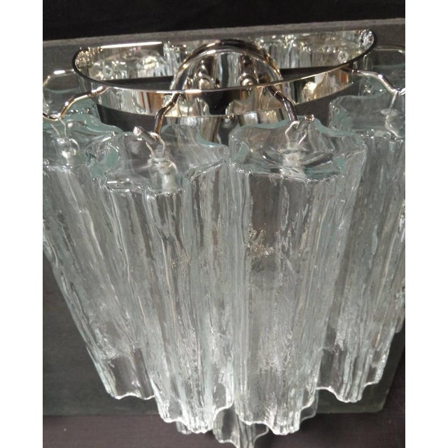 Vintage Wall Lights in Murano Glass, 1970s, Set of 3 For Sale - Image 6 of 18