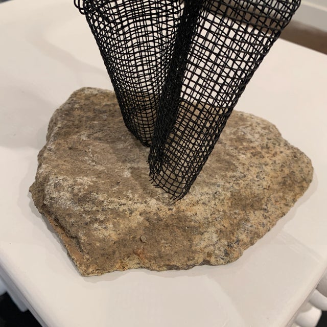 Contemporary Minimalist Figurative Mesh Sculpture by Donald Kolberg For Sale - Image 10 of 13