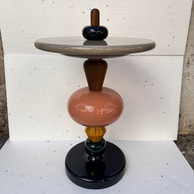 Early 21st Century Shuffle MH1 Side Table in Lacquered Wood by Mia Hamborg for &Tradition, Denmark, 2010 For Sale - Image 5 of 18