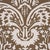 Contemporary Schumacher Suffolk Damask Wallcovering In Brown For Sale - Image 3 of 6