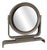 Postmodern Italian Vanity Mirror in Taupe Lacquered Wood, 1980s For Sale