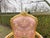 Wood 1960s French Artisan Louis XVI Pink Gilt Beech Sofa Set—3 Pc For Sale - Image 7 of 16