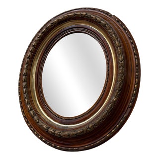 Oval Baroque Frame in Wood For Sale