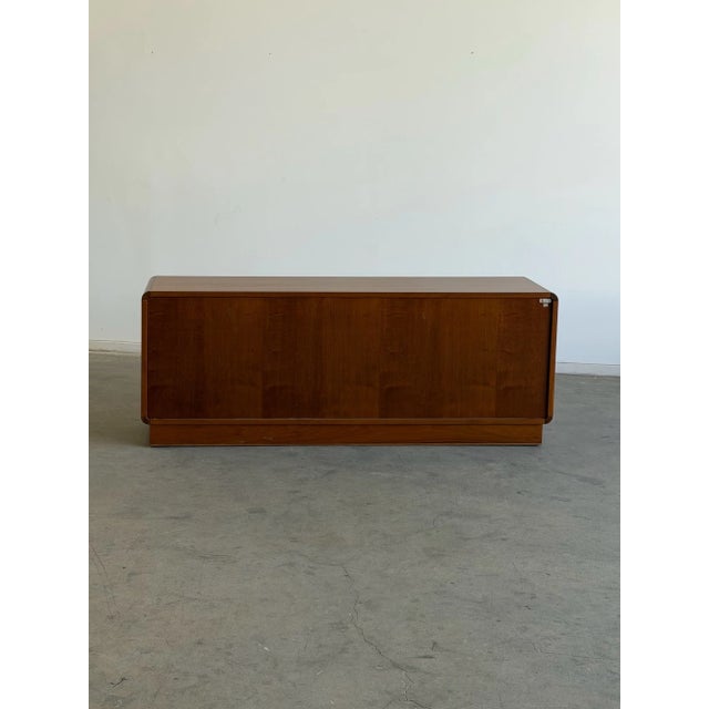 Brown Vintage Teak 6-Drawer Dresser For Sale - Image 8 of 11