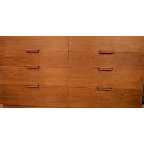 Ramseur Mid Century Modern 8 drawer dresser Drawers have dovetail joints Ramseur furniture logo stamped in drawer Original...