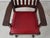 Stickley Mission Oak Leather Office Chair For Sale - Image 12 of 18