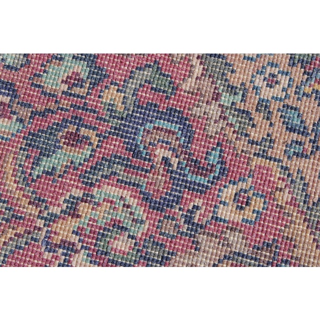 Karastan Multi Color Wool Runner Rug For Sale - Image 4 of 12