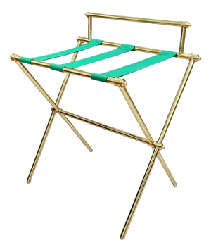 Vintage Brass Luggage Rack