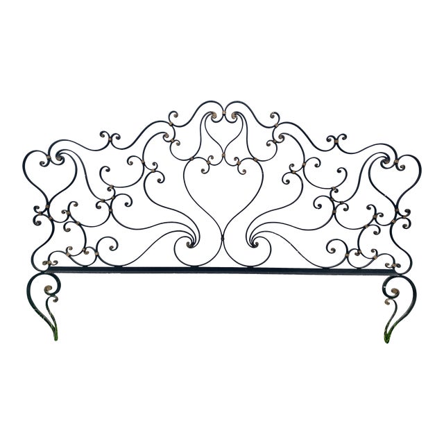 Vintage Wrought Iron Headboard Chairish