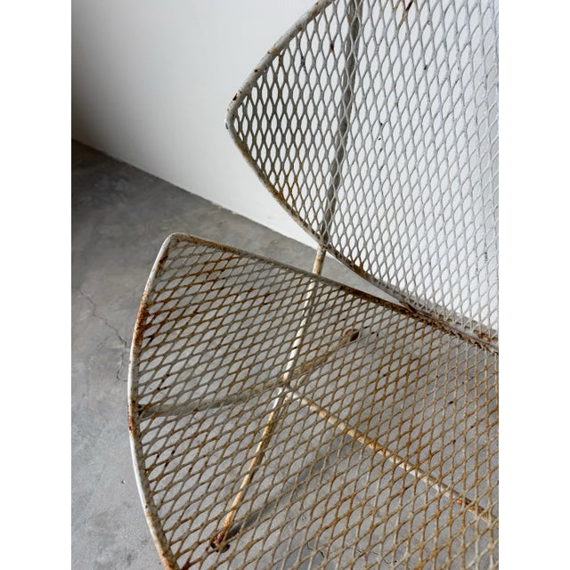 1960’s Vintage Maurizio Tempestini for Salterini “Clamshell” or “Orange Slice” Outdoor Sold For Sale - Image 10 of 12