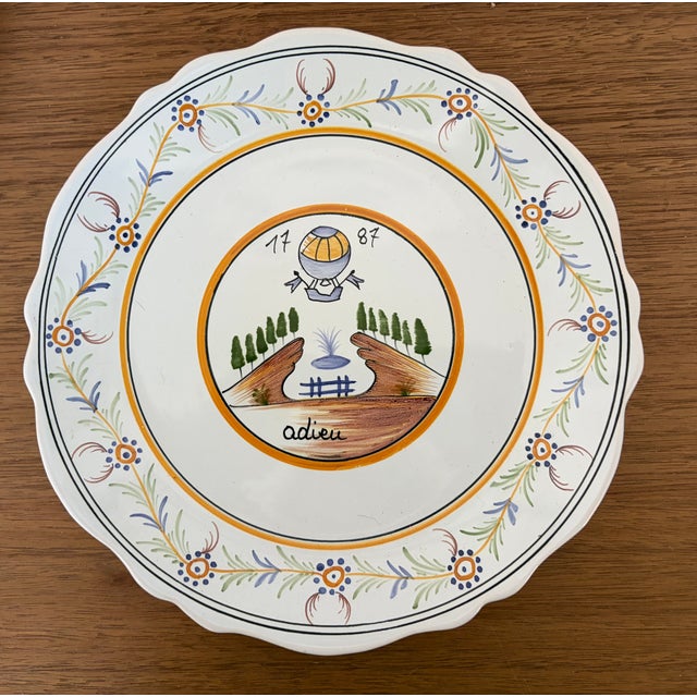 Vintage 1967 French La Révolution Hand-Painted Stoneware Dinnerware Set, 49 Pieces For Sale In Los Angeles - Image 6 of 15