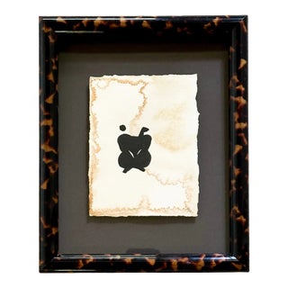 2026 the Tastemaker Figurative Brown Gouache Hayley Price White For Sale