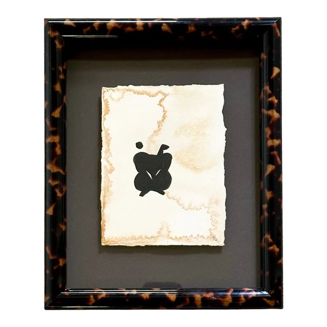 2026 the Tastemaker Figurative Brown Gouache Hayley Price White For Sale