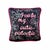 Textile Velvet "Cutie-Patootie" Custom Made Sculpted Heart Pillow, Original For Sale - Image 7 of 9